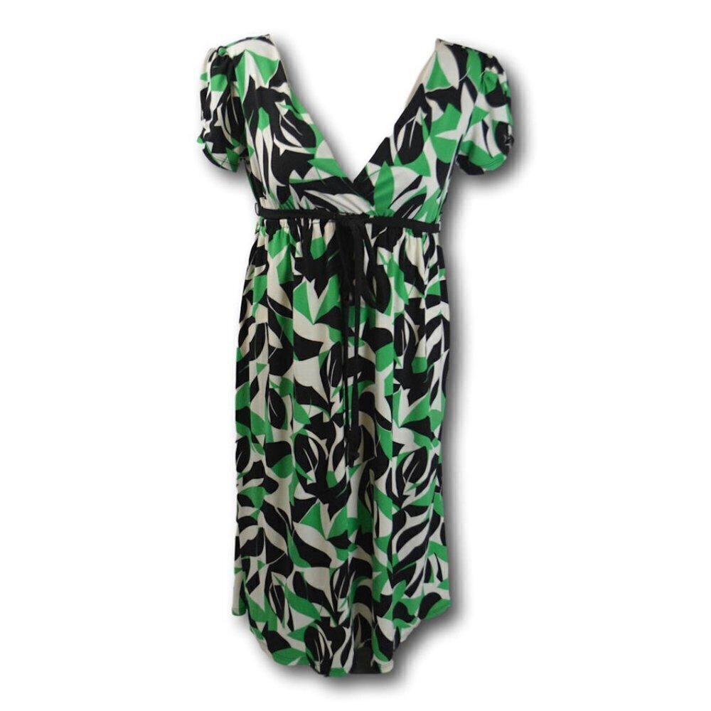 BisouBisou Empire Waist Graphic Sleeveless Dress 4